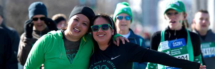 Runners at the Finish Line