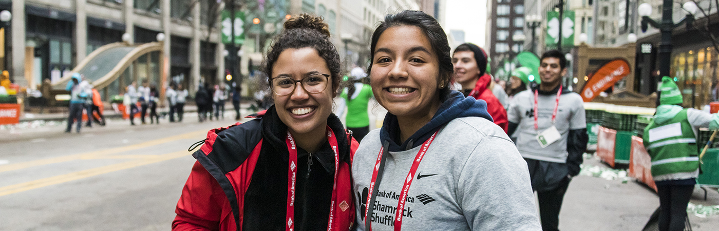 Volunteer Information Bank Of America Shamrock Shuffle